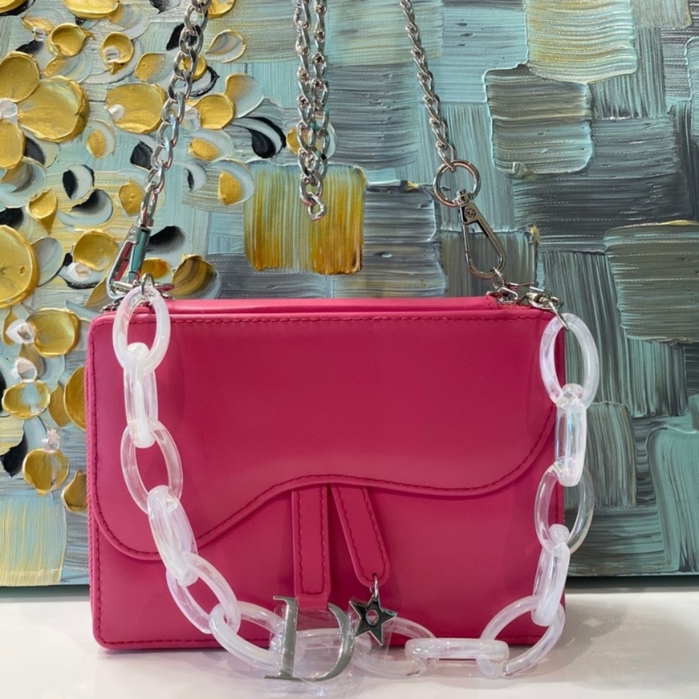 COPY - Dior Saddle Cosmetic Pouch to Crossbody Bag